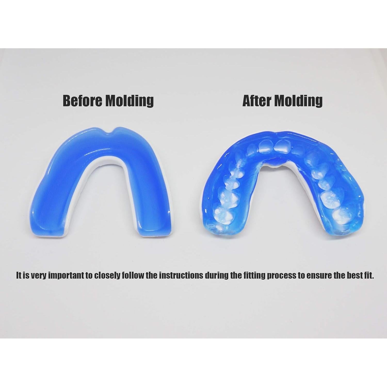 Guardia Bucal Personalizada Coollo Sports Adulto Fútbol Rugby