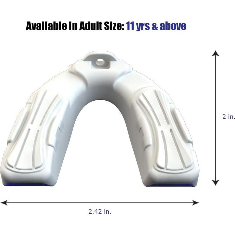 Guardia Bucal Personalizada Coollo Sports Adulto Fútbol Rugby