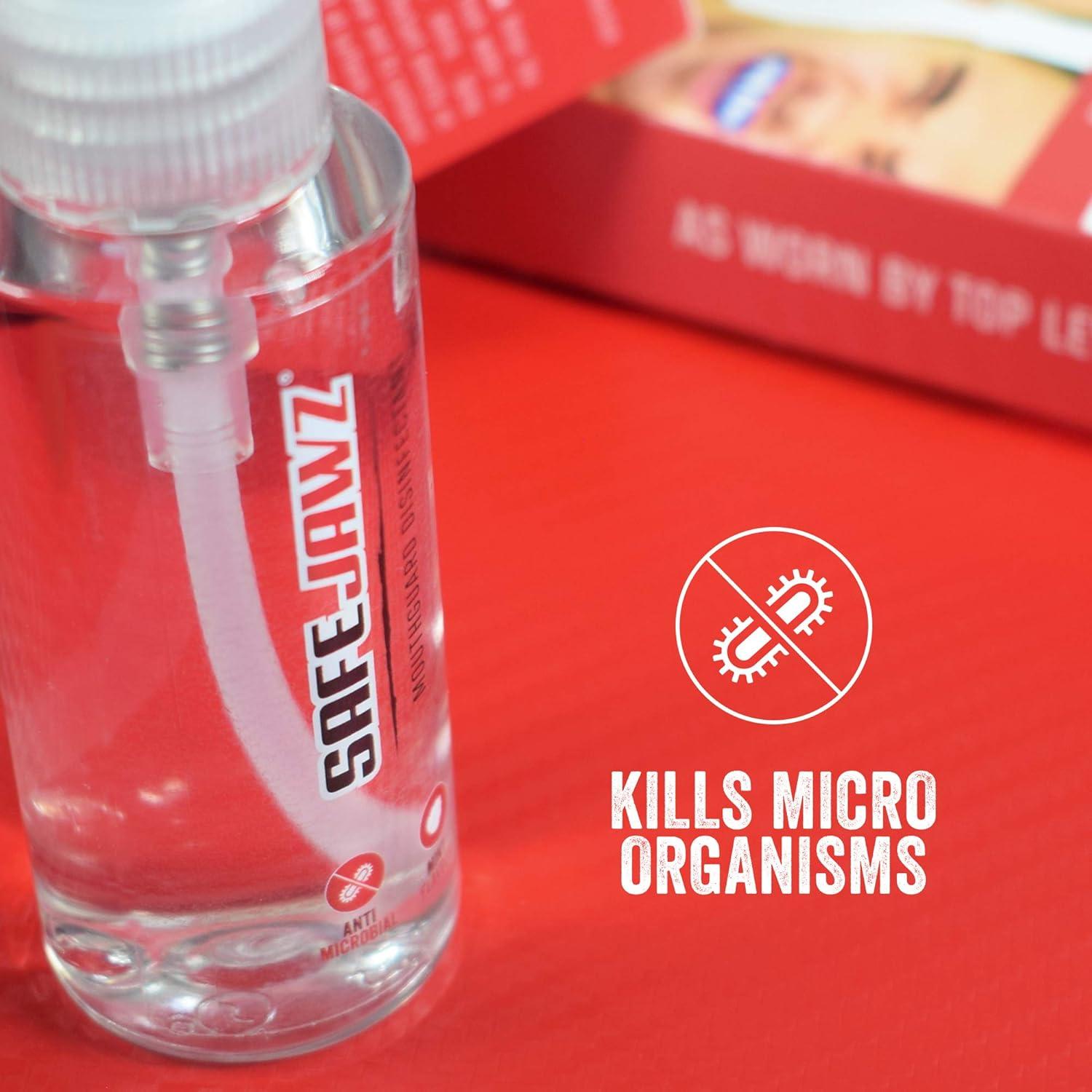 Spray Desinfectante para Protectores Bucales SAFEJAWZ 50ml