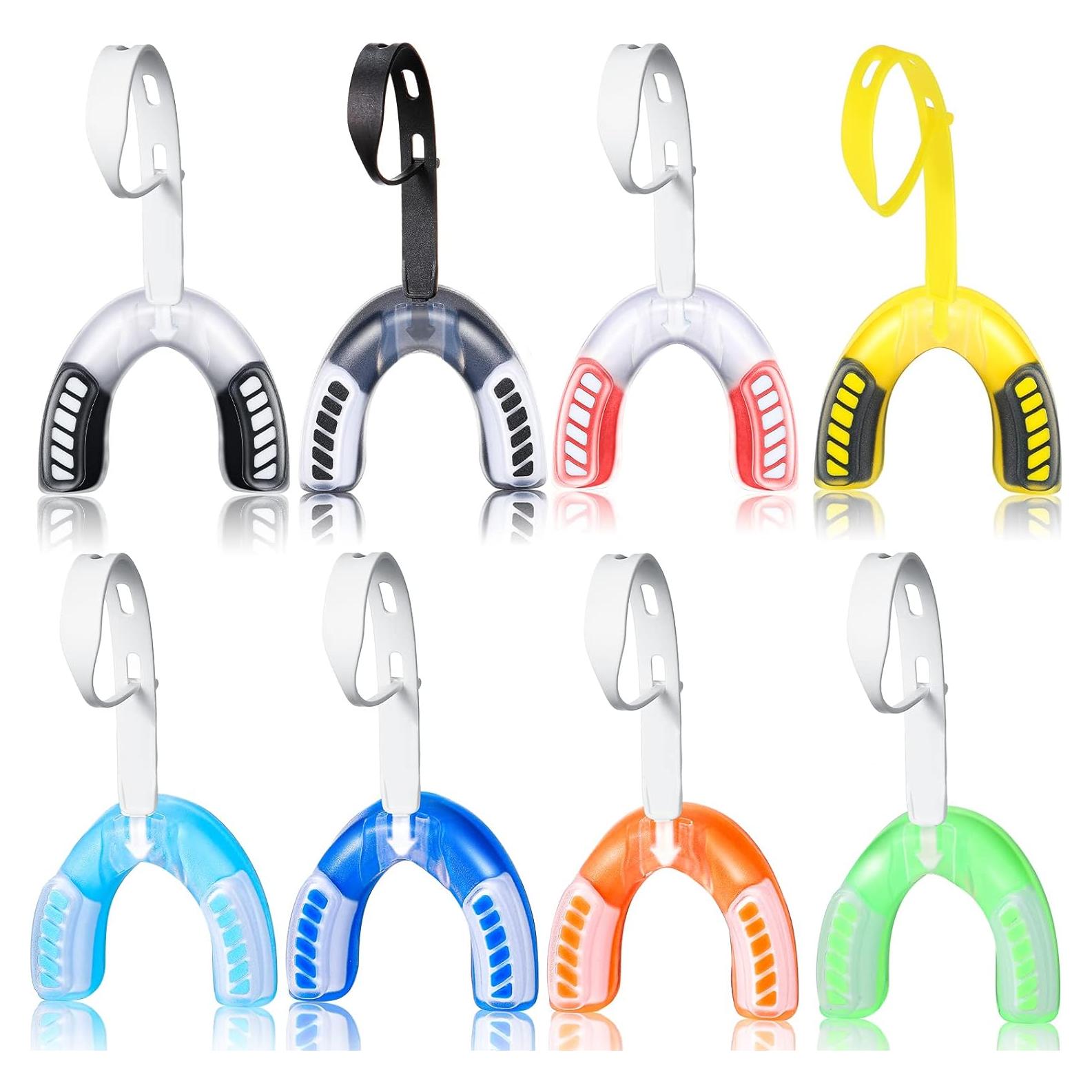 Paquete de 8 Protectores Bucales Konohan para Deportes Juveniles