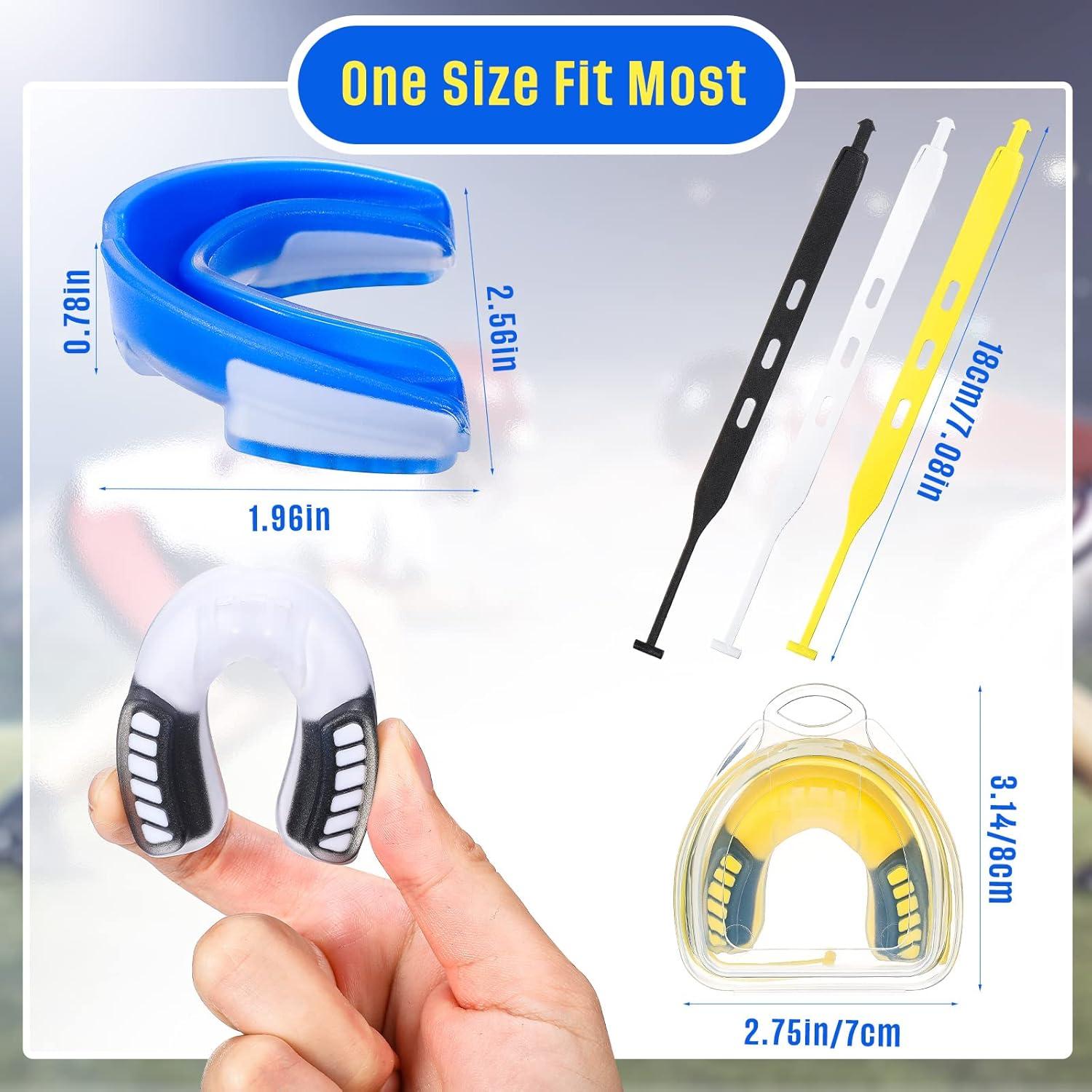 Paquete de 8 Protectores Bucales Konohan para Deportes Juveniles