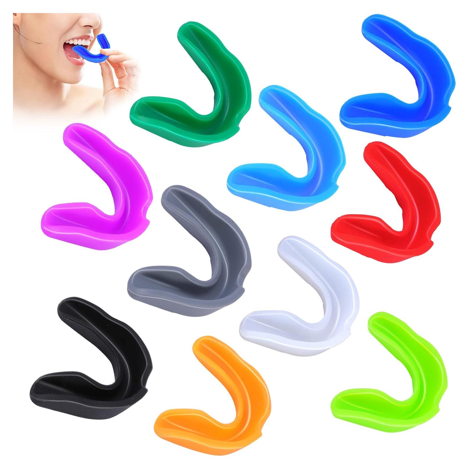 10 Protectores Bucales Deportivos Ytaolis para Niños Multicolor