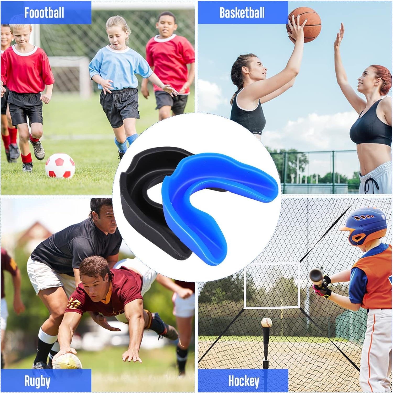 10 Protectores Bucales Deportivos Ytaolis para Niños Multicolor