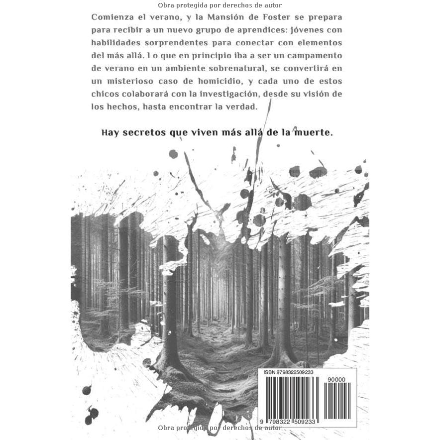 Aprendices: Una novela romántica paranormal con misterio, fantasmas y un crimen que resolver en la Mansión de Foster. (Spanish Edition)