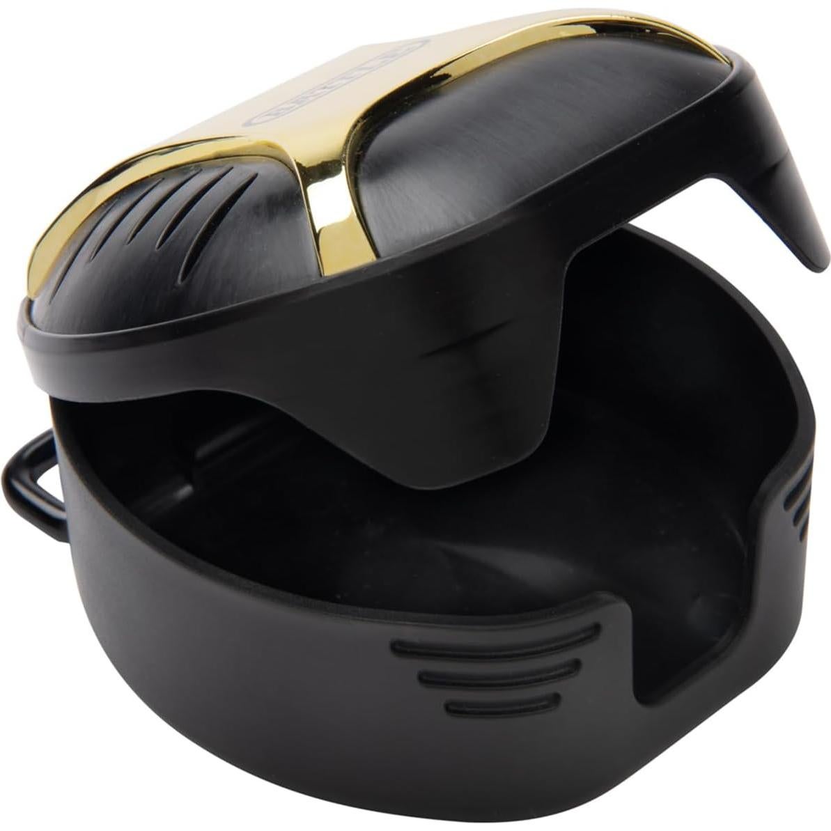 Funda para Protector Bucal Battle Sports Science Negro/Dorado