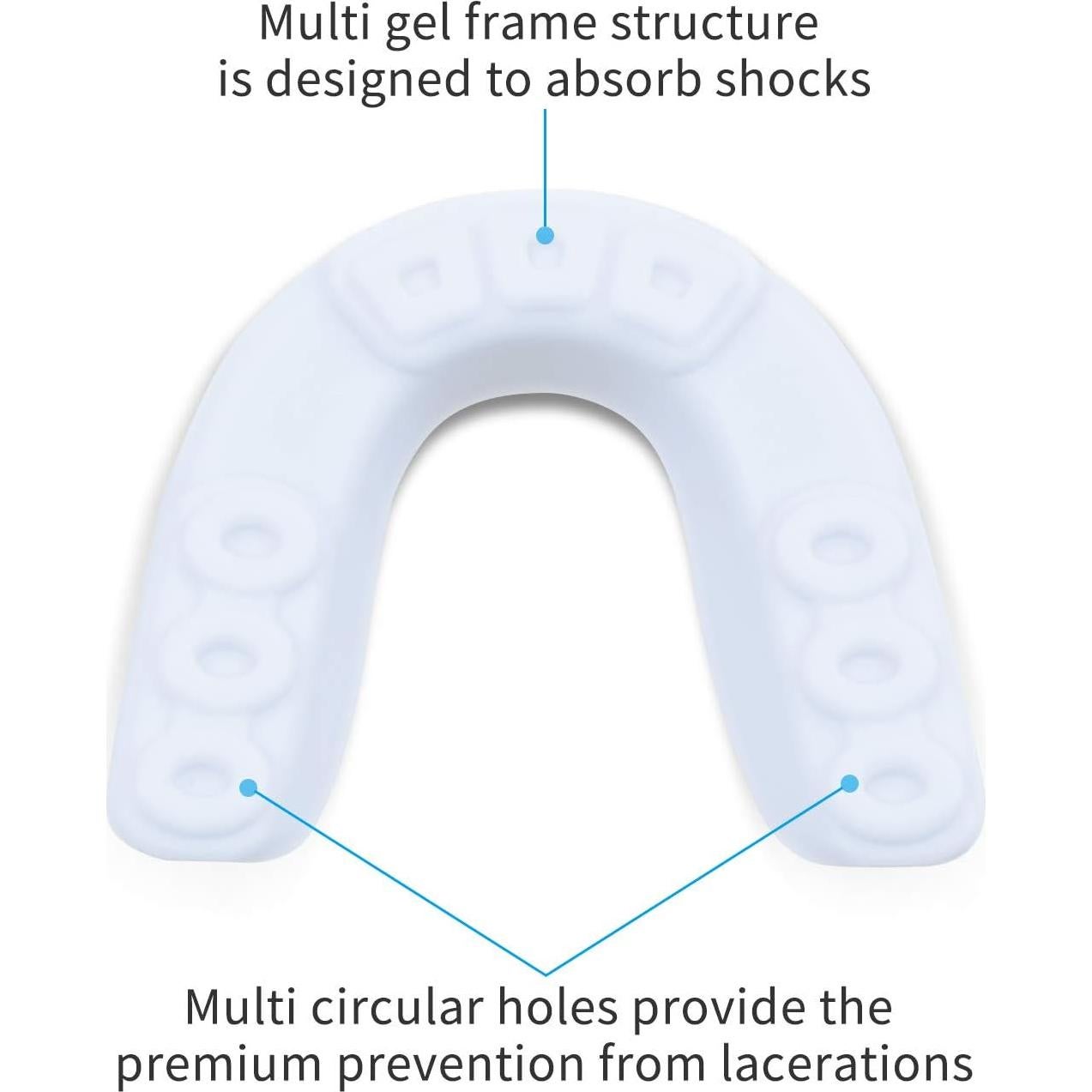 Protector Bucal Deportivo Yansguard Z-03 para Boxeo y Fútbol