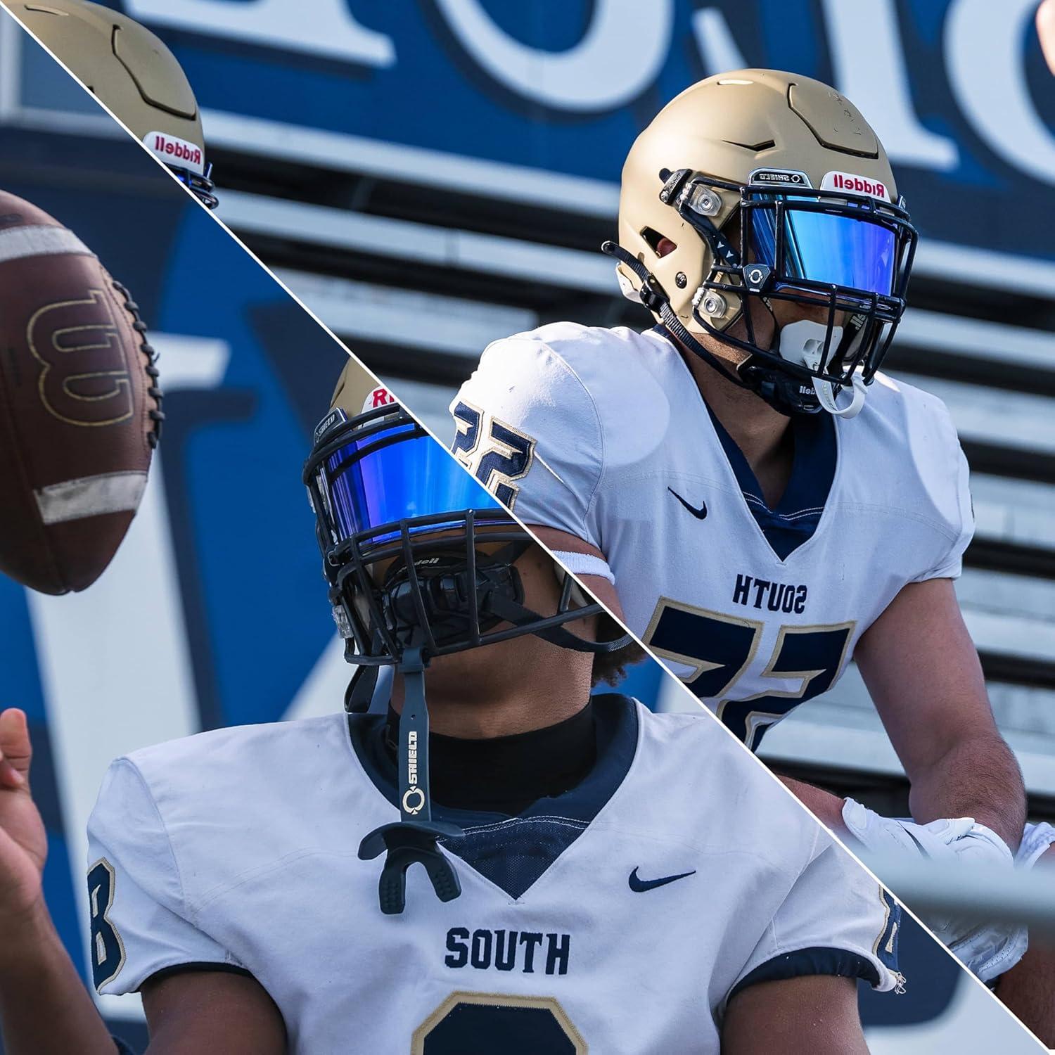 Protector Bucal O Shield Vortex Amarillo/Dorado Profesional