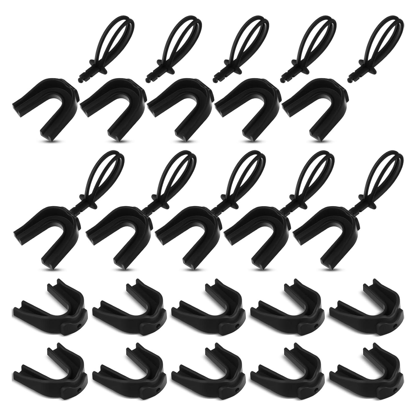 Dunzy 20 Protectores Bucales con Correa para Deportes