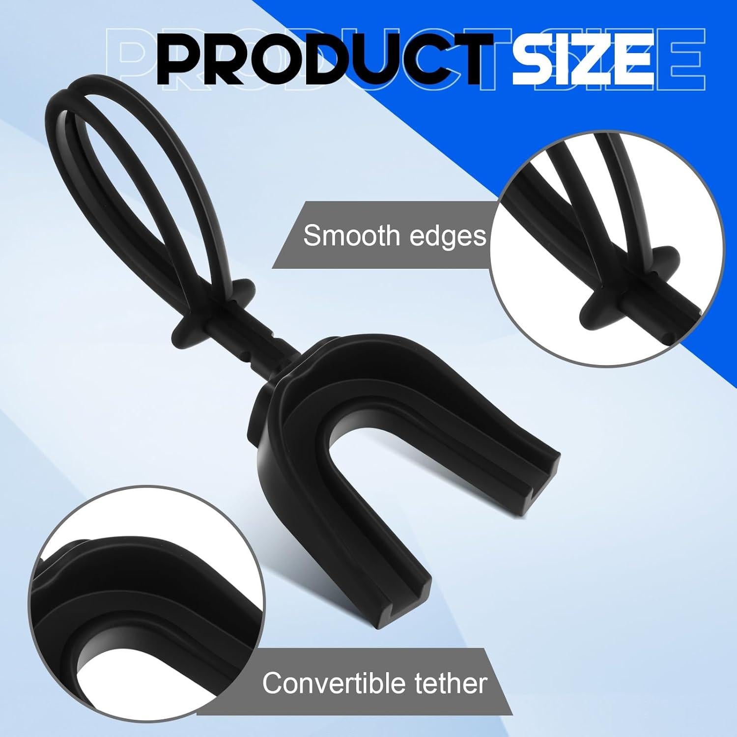 Dunzy 20 Protectores Bucales con Correa para Deportes