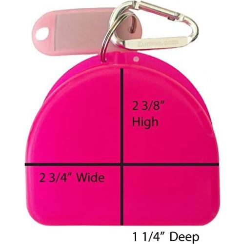 Estuche para Protector Bucal Lacrosse 7 Rosa - Duradero y Seguro