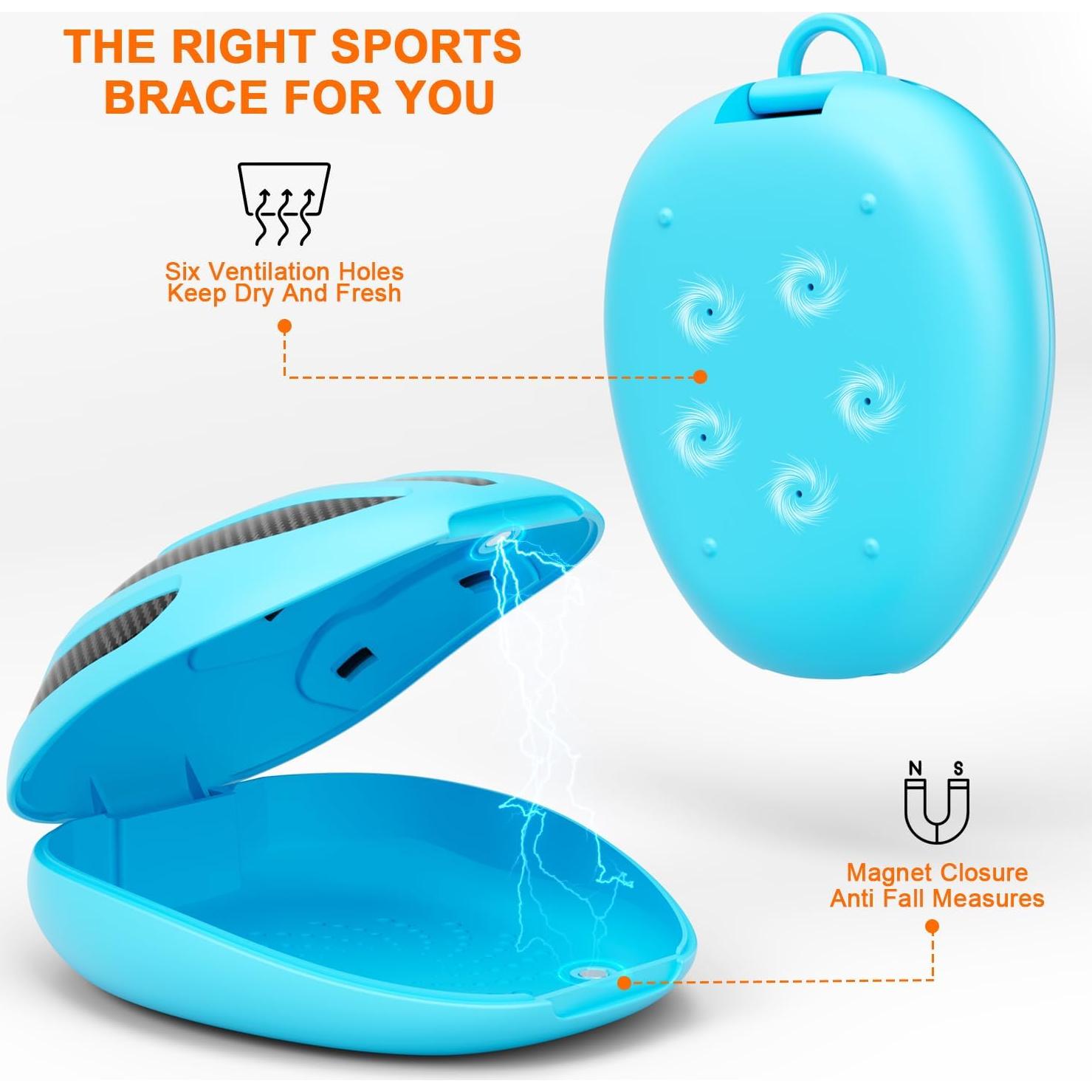 Funda Deportiva para Protector Bucal BVN - Tamaños Adulto y Joven