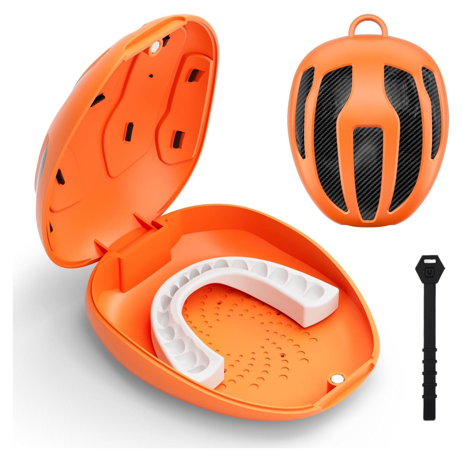 Estuche BVN para Protector Bucal Deportivo - Tamaños Adulto y Joven