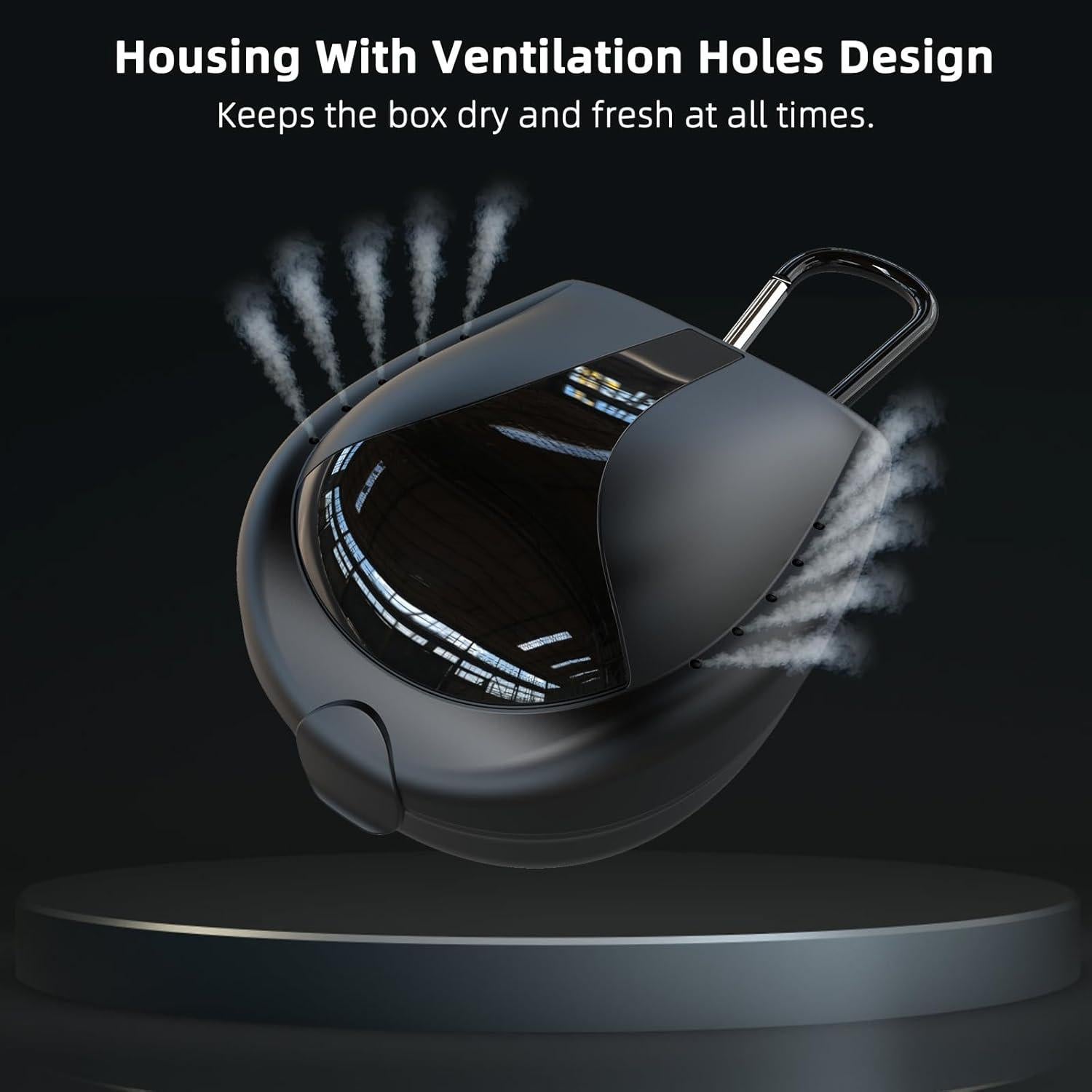 Funda para Protectores Bucales ARGOMAX Negra con Mosquetón