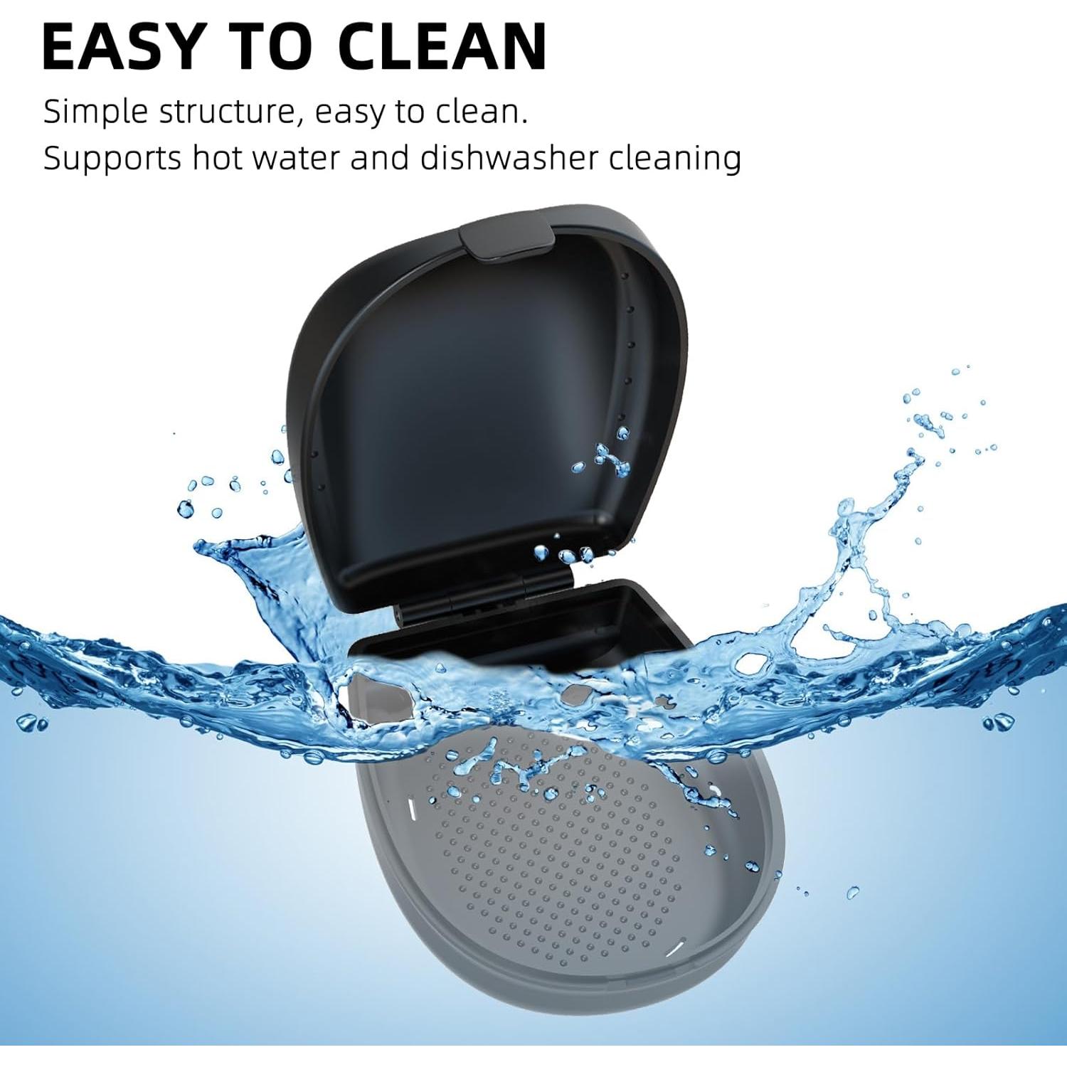 Funda para Protectores Bucales ARGOMAX Negra con Mosquetón