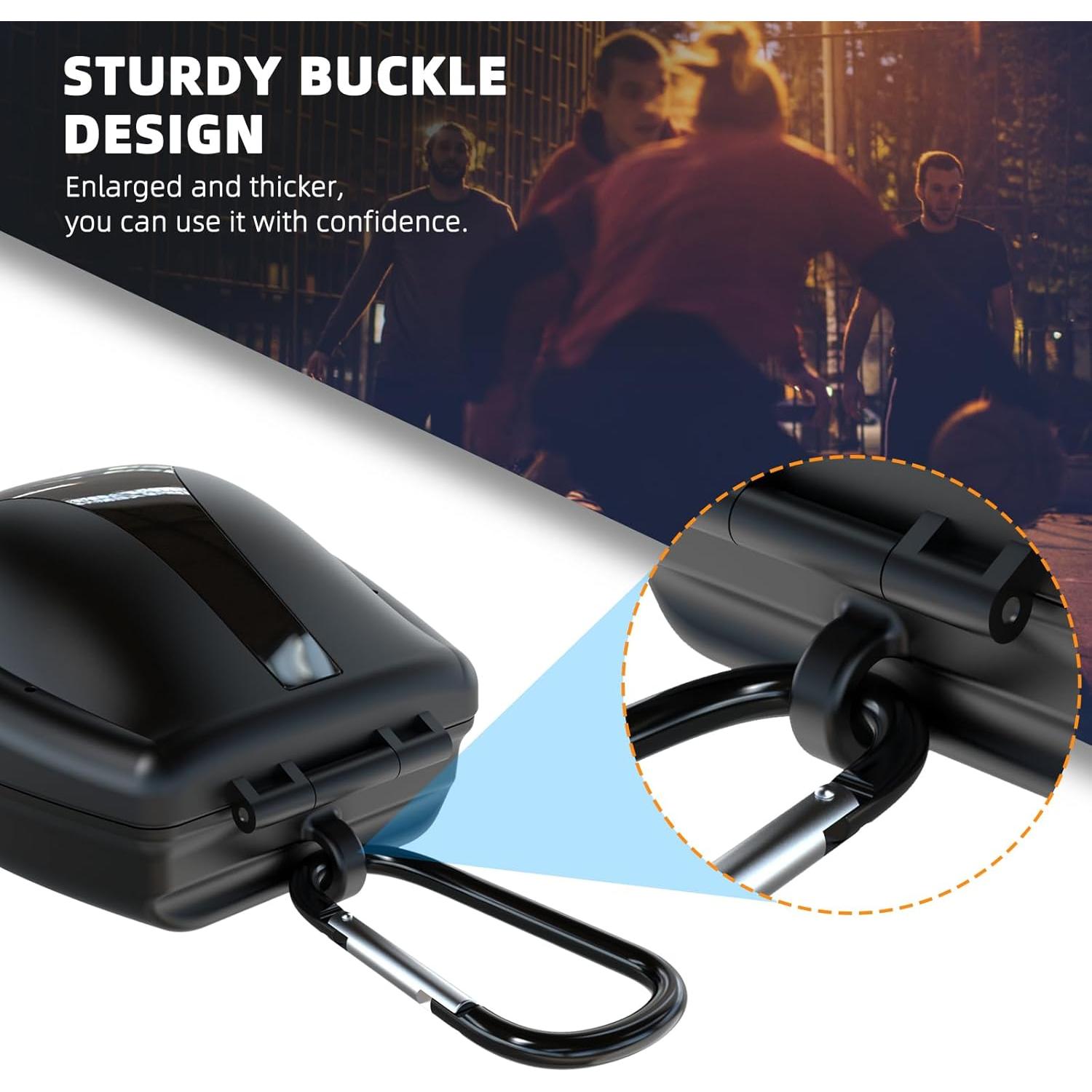 Funda para Protectores Bucales ARGOMAX Negra con Mosquetón