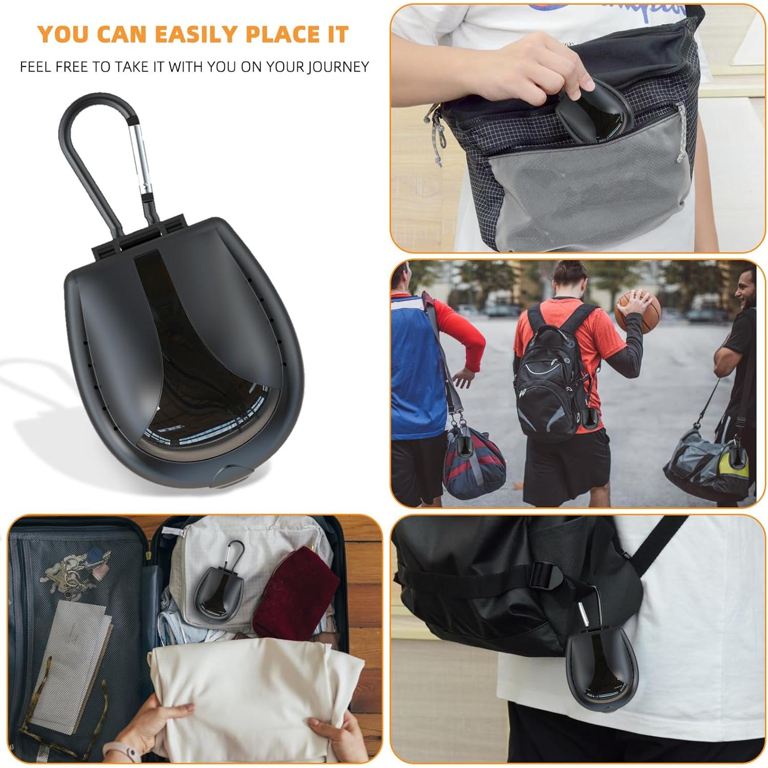 Funda para Protectores Bucales ARGOMAX Negra con Mosquetón