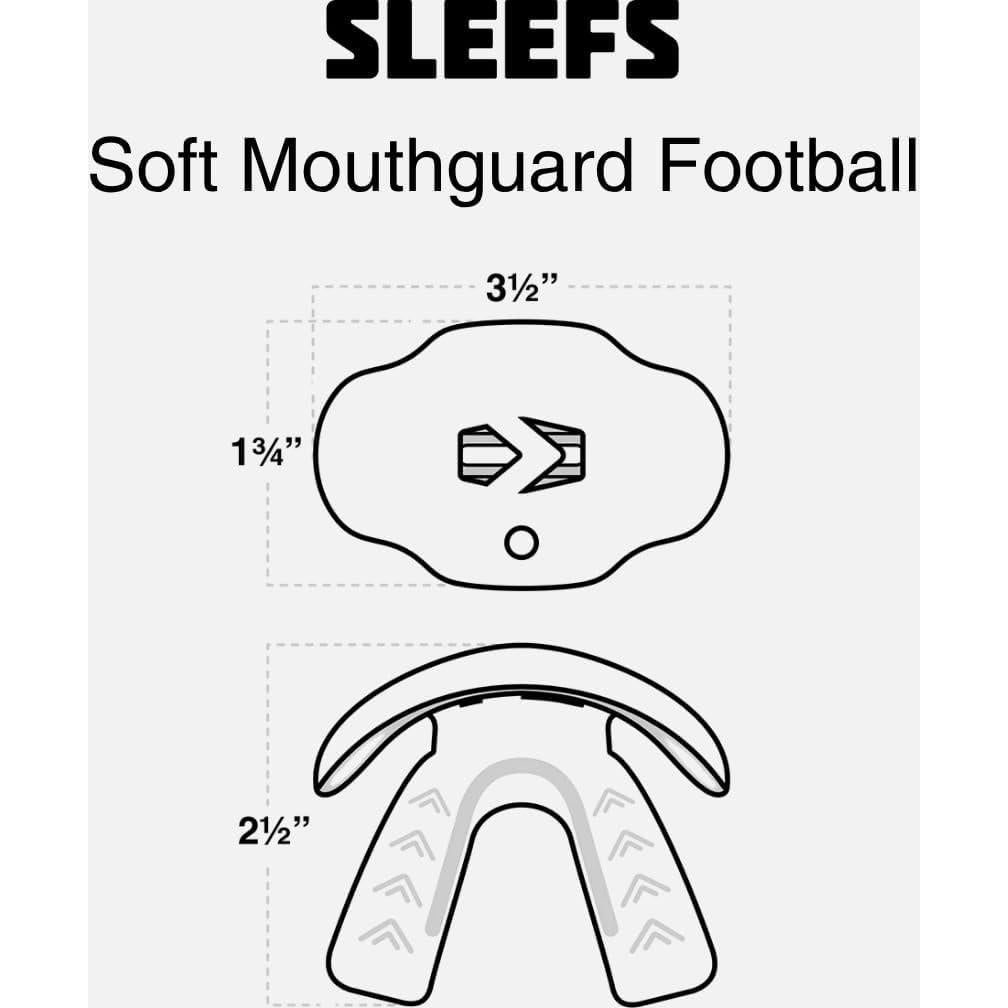 Protector Bucal Deportivo SLEEFS Rosa Adulto - Sin Hervir