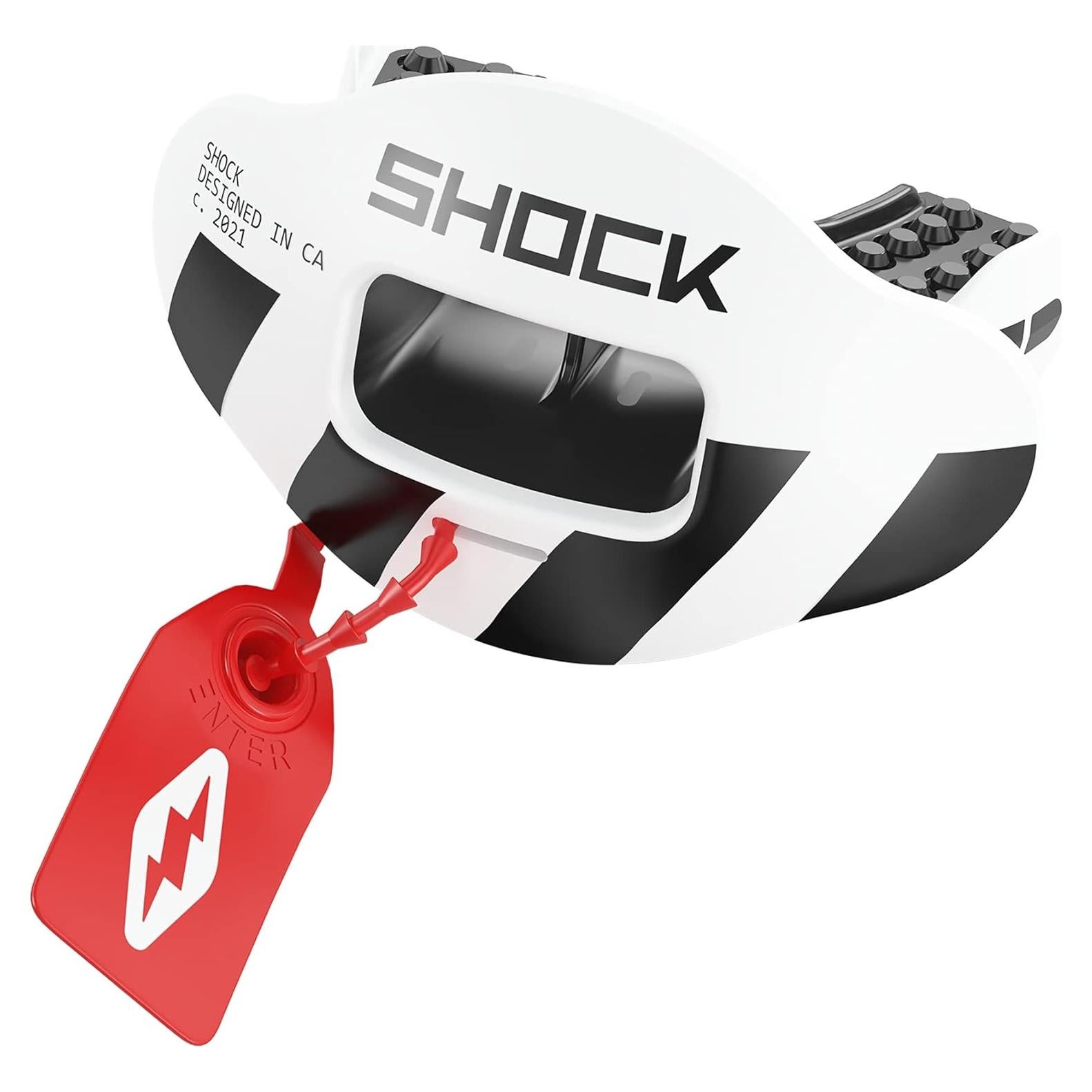 Protector Bucal Shock Doctor Max Airflow para Fútbol Adultos/Jóvenes