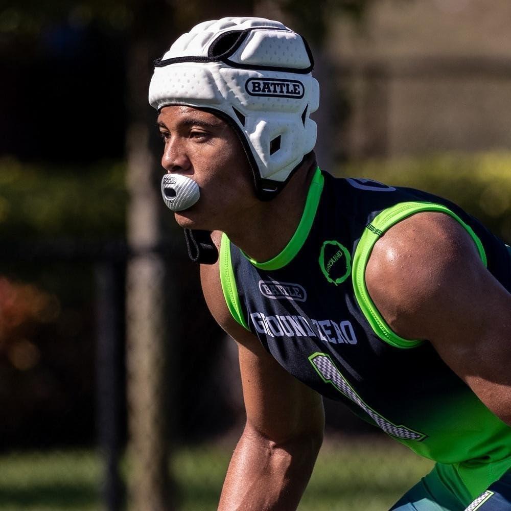 Protector Bucal de Fútbol Battle Sports Oxígeno - Negro