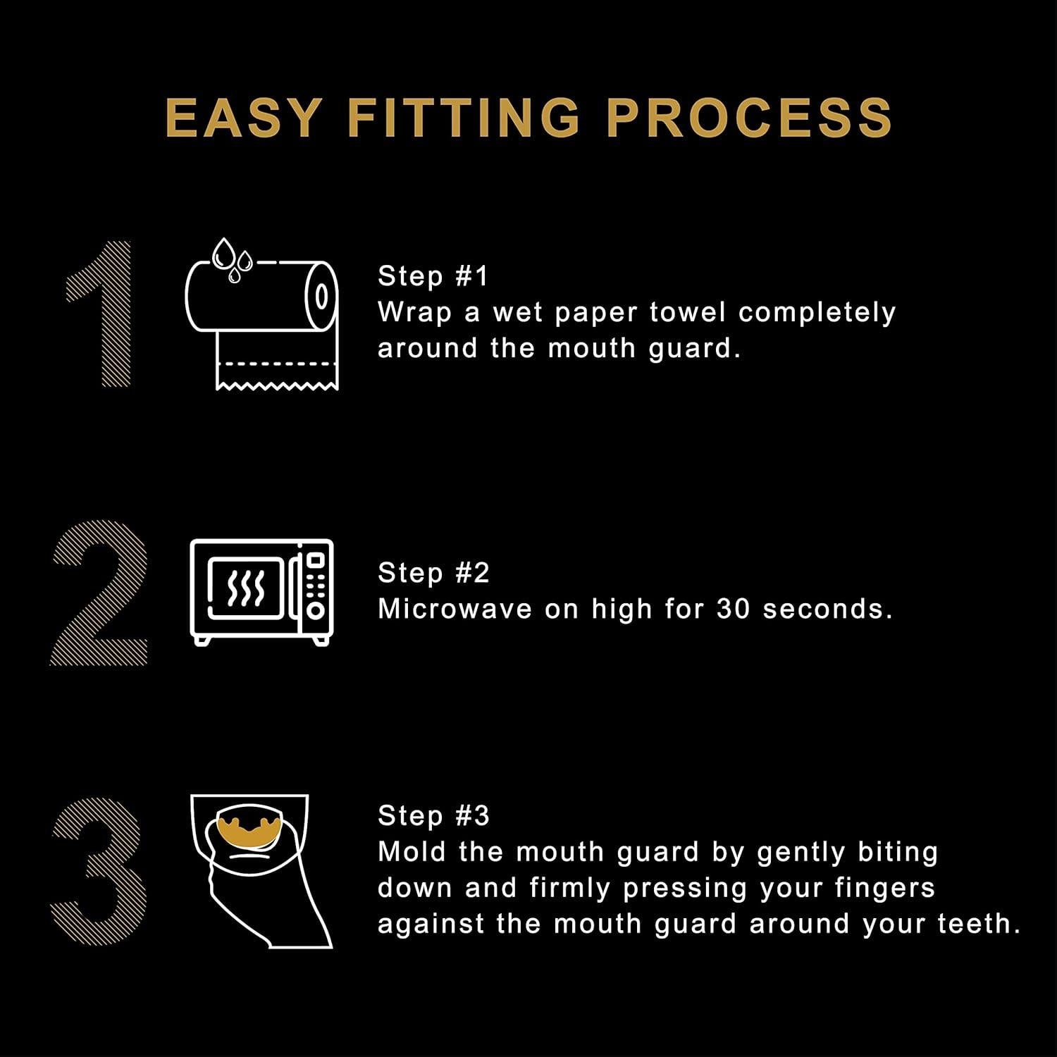 Protector Bucal Deportivo Triad Athletes Joven Transparente - 2 Piezas