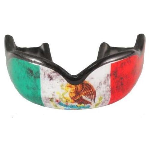 Protector Bucal Damage Control HI México Verde/Blanco/Rojo