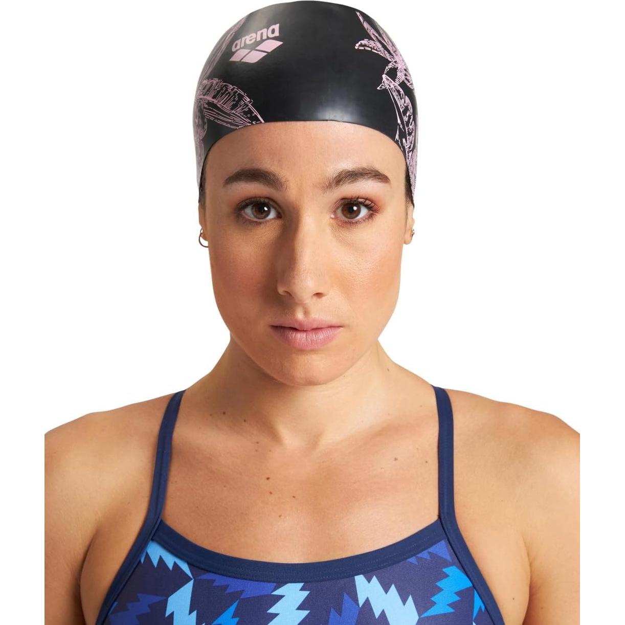 Gorro de Natación Arena Sirene Silicona para Cabello Largo