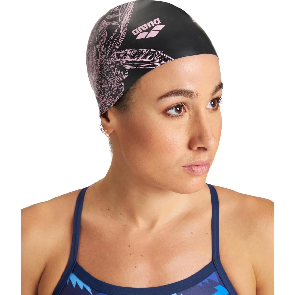 Gorro de Natación Arena Sirene Silicona para Cabello Largo