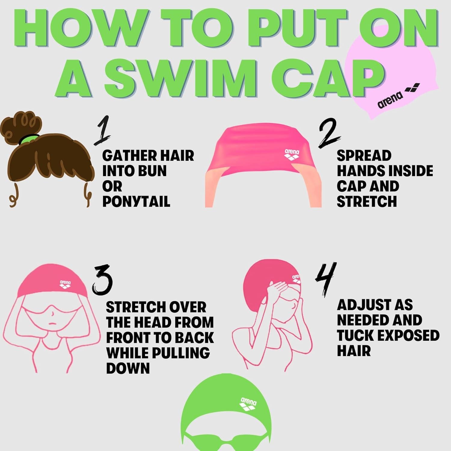 Gorra de Natación ARENA Junior Unix II para Niños - Marino/Azul