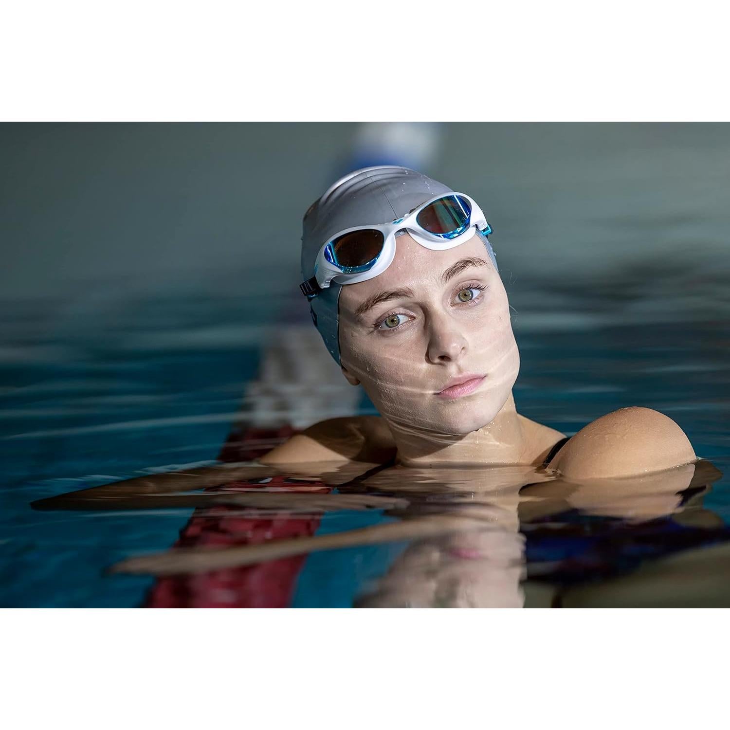 Gorro de natación unisex Arena HD de silicona elástica