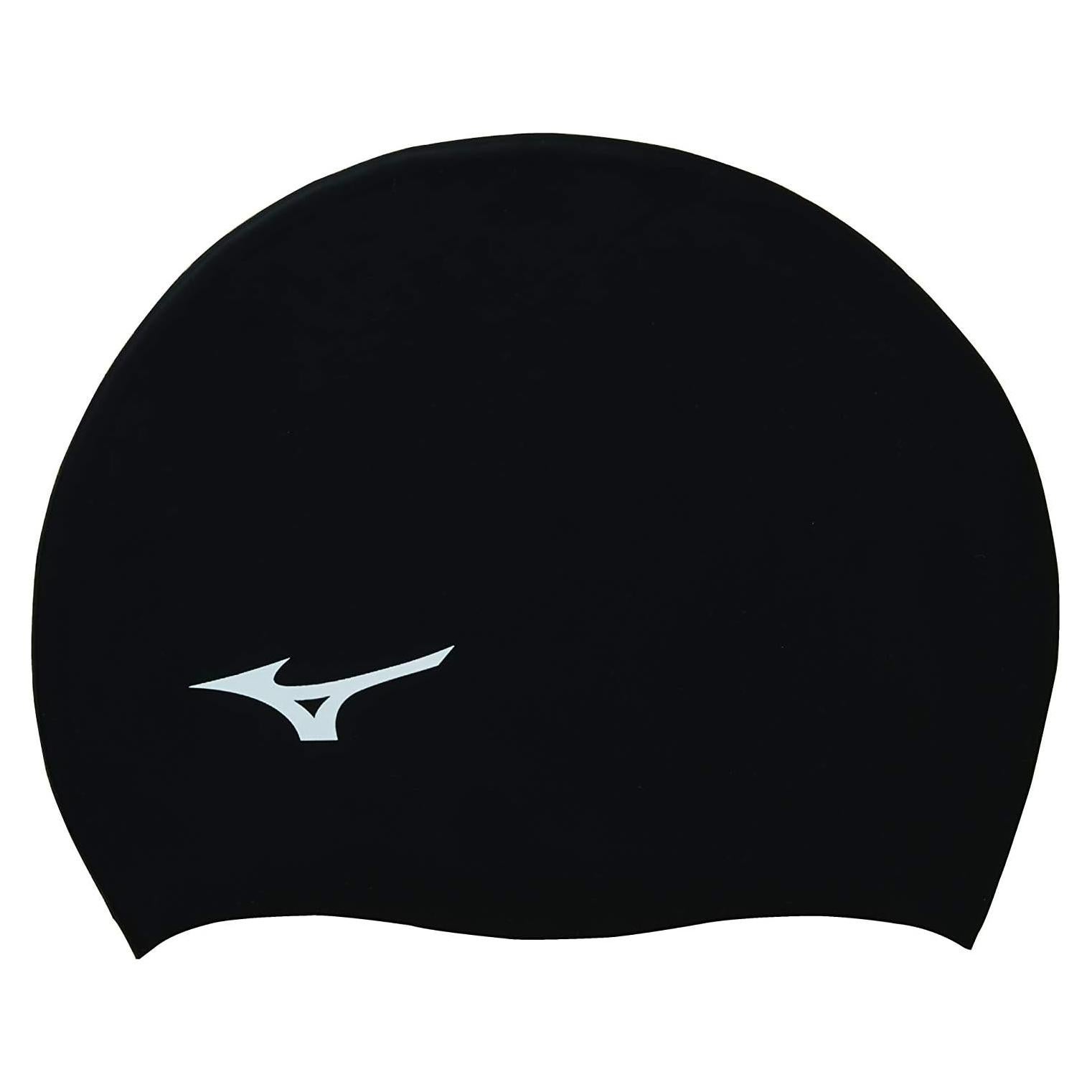 Gorro de Natación de Silicona Mizuno Unisex Negro