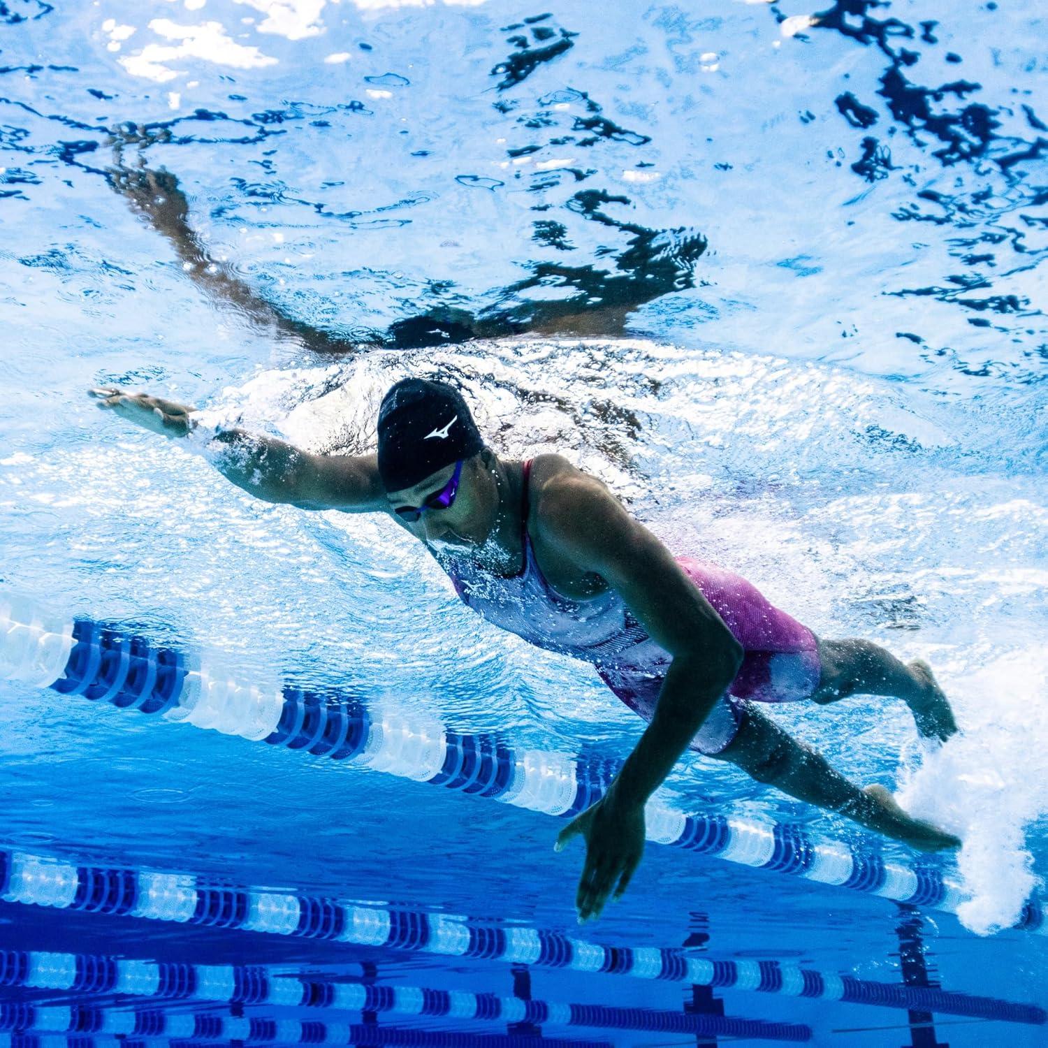 Gorro de Natación de Silicona Mizuno Unisex Negro