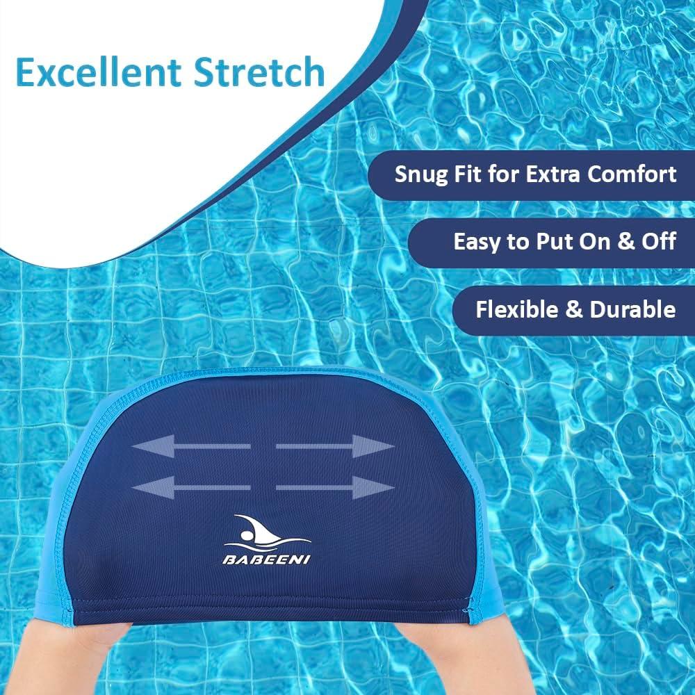 Gorro de Natación de Tela Babeeni MUBOI Rosa Talla Única