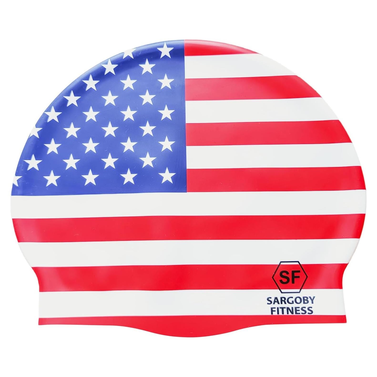 Gorro de Natación Sargoby Fitness Silicona Rosa Adulto