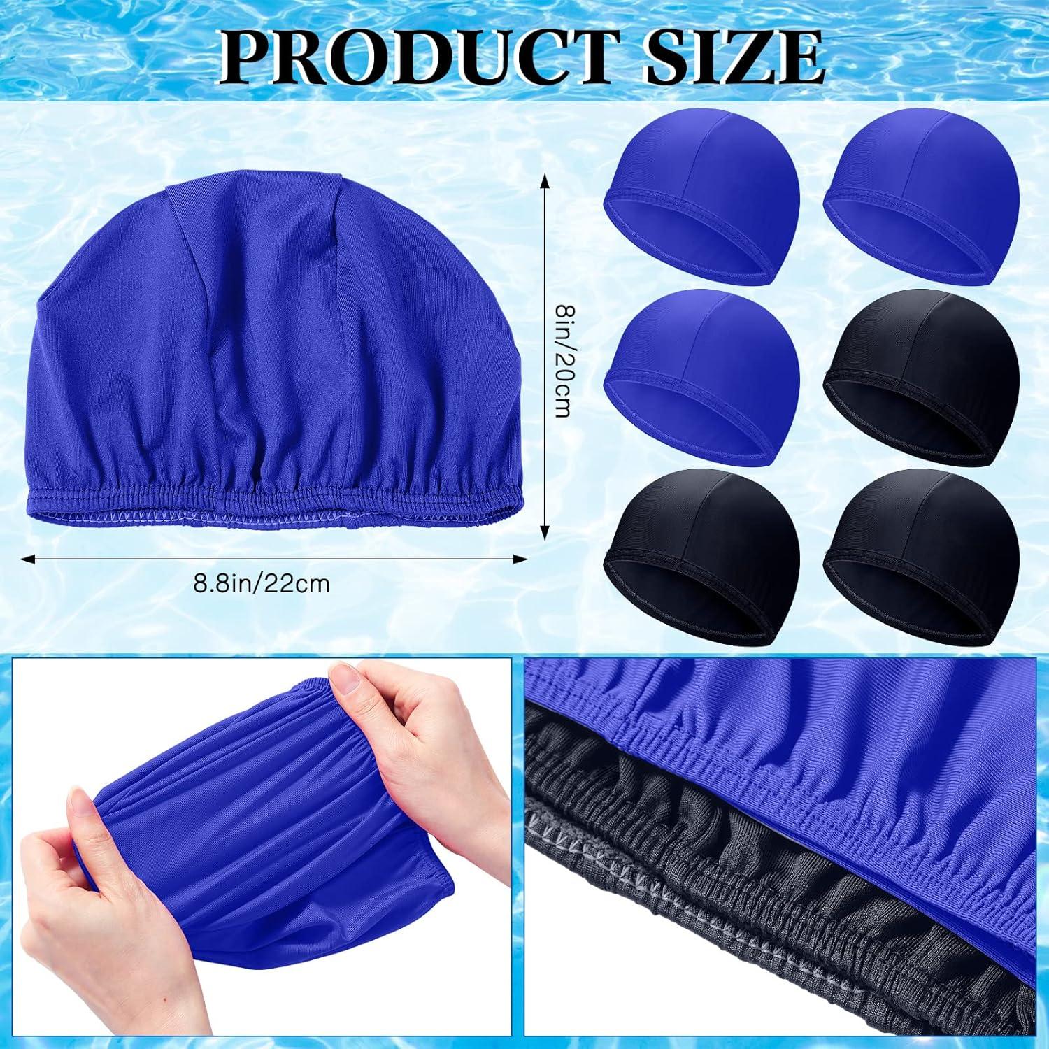 Coume Gorras de Natación 24 Pcs Unisex Nylon Spandex
