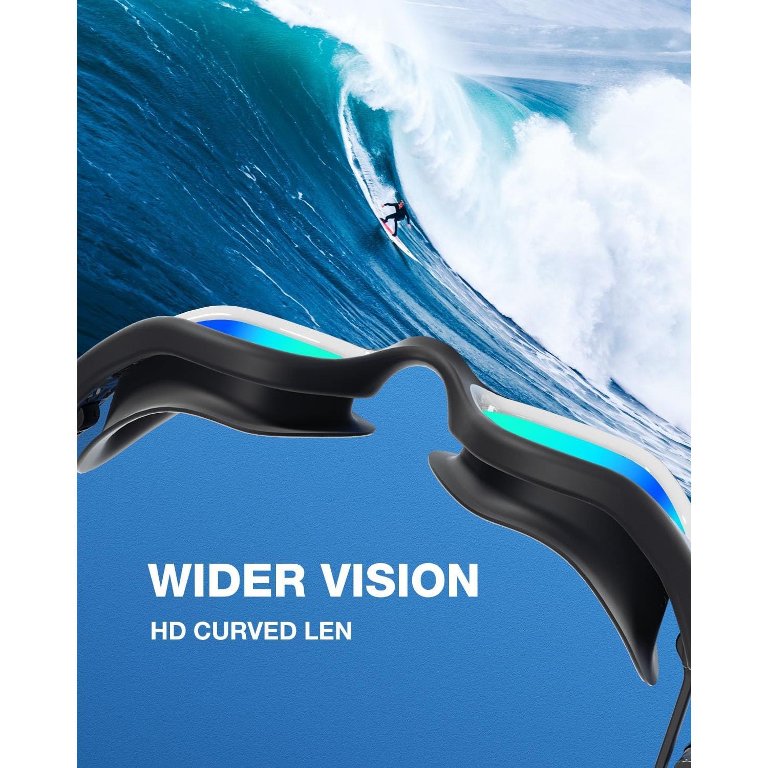 Gafas de natación ZIONOR G1 Lite con gorro y bolsa - Unisex