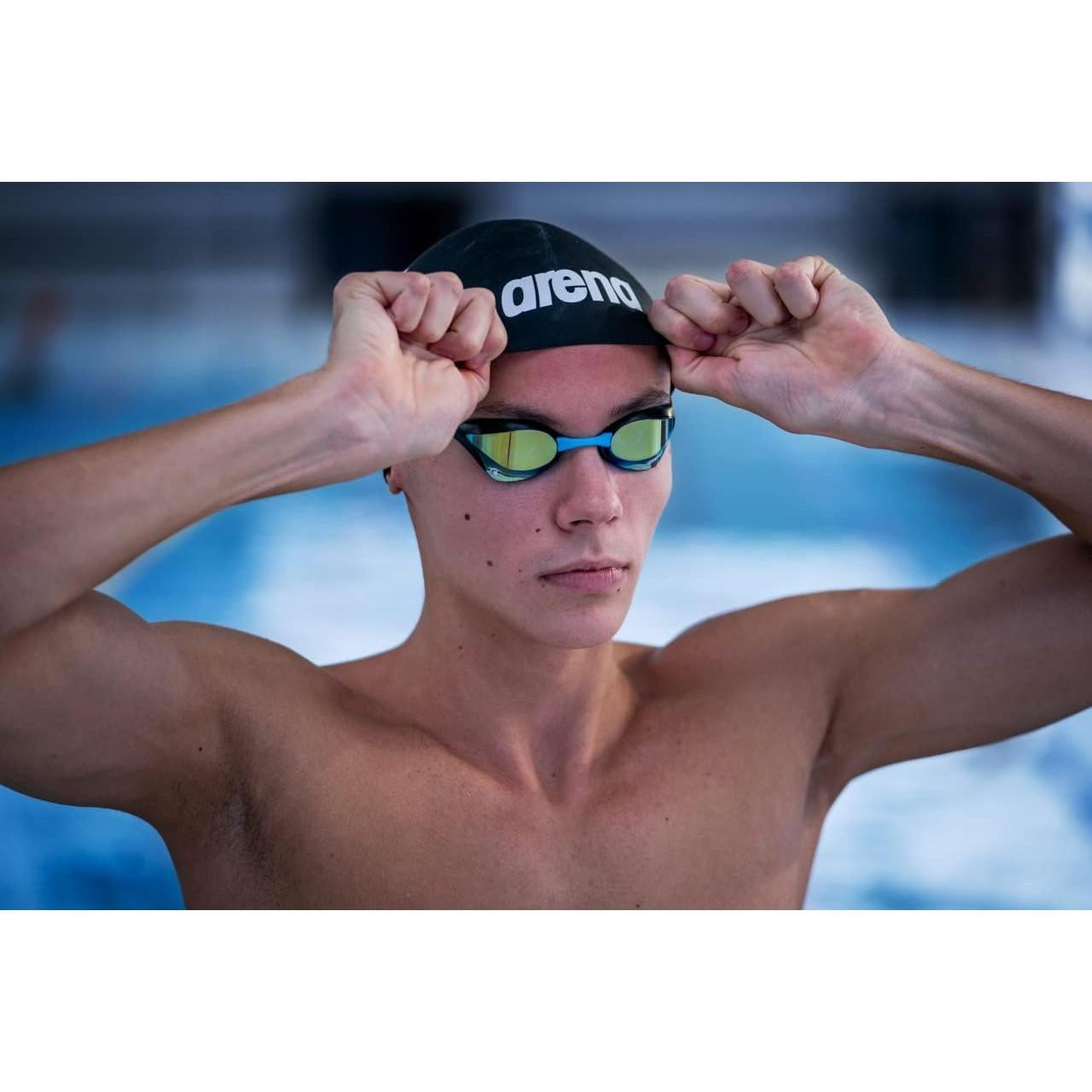 Gorro de Natación Unisex Arena Molded Pro II Silicona Marino