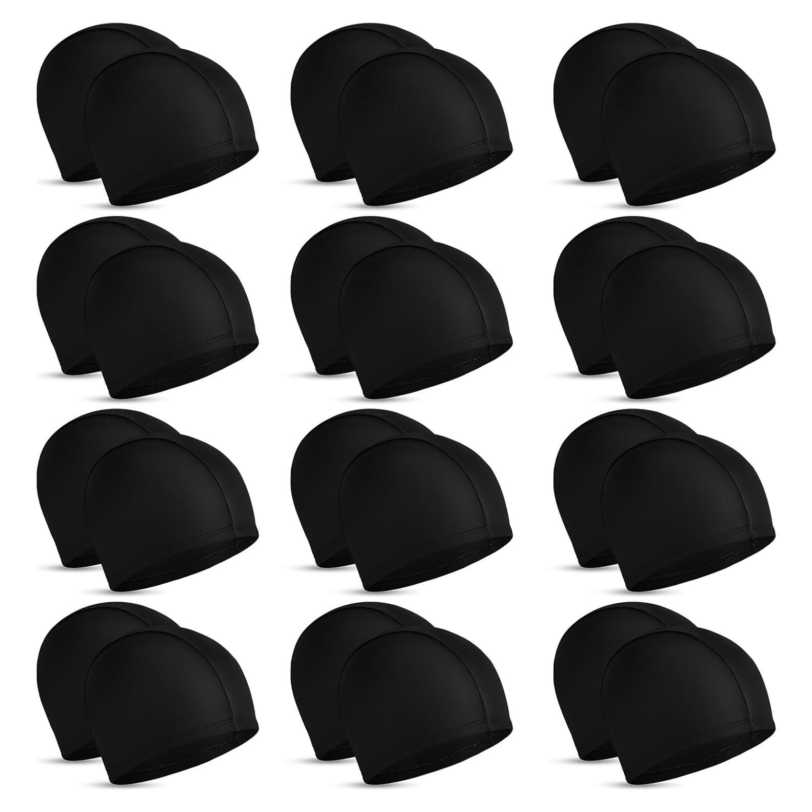 Gorros de Baño Elásticos Bonuci 24 Piezas Negro