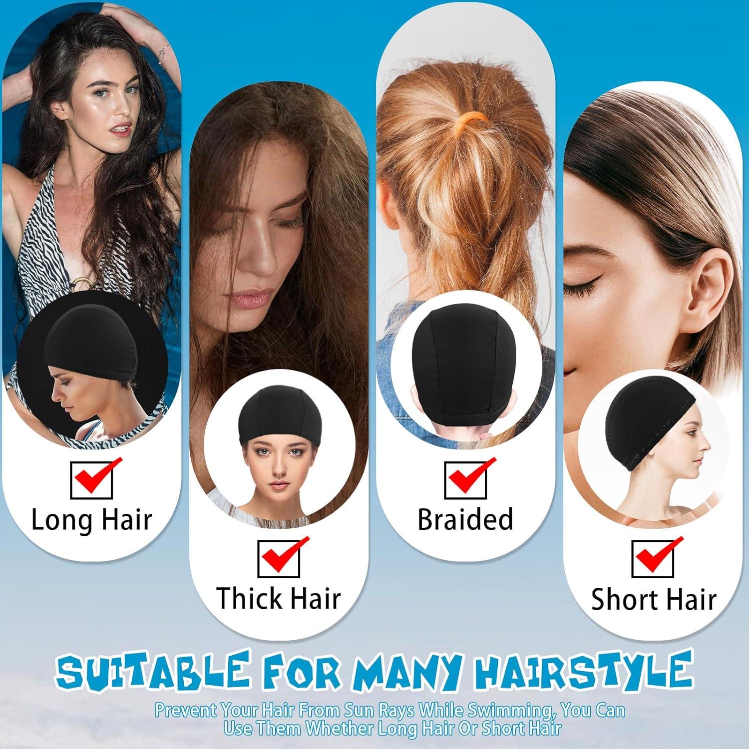 Gorros de Baño Elásticos Bonuci 24 Piezas Negro