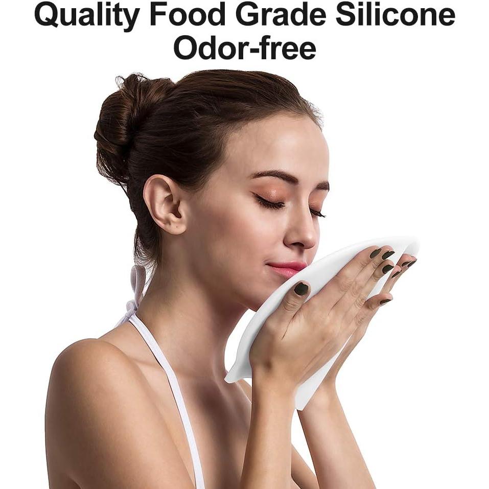 Gorra de Natación COPOZZ de Silicona para Adultos Unisex