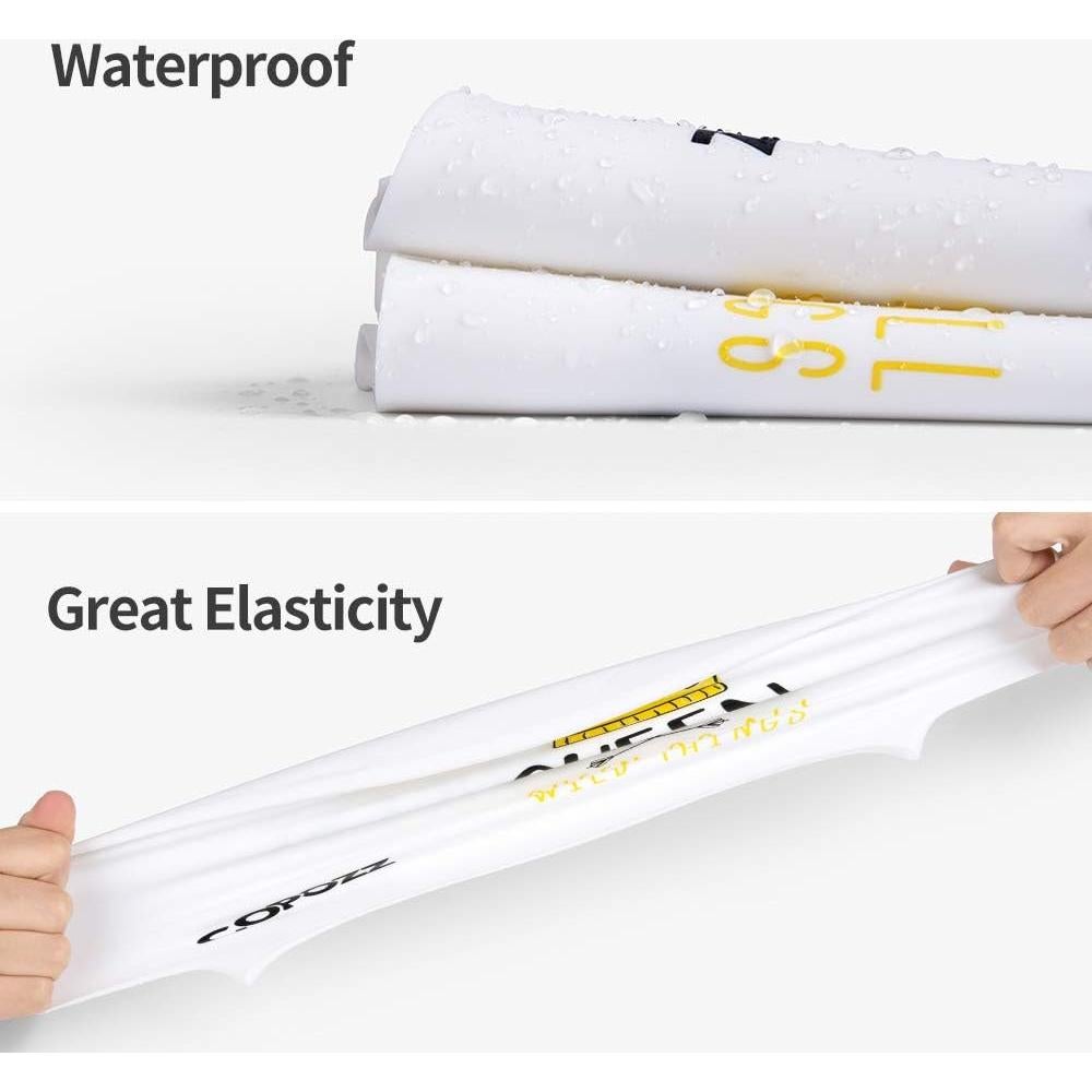 Gorra de Natación COPOZZ de Silicona para Adultos Unisex