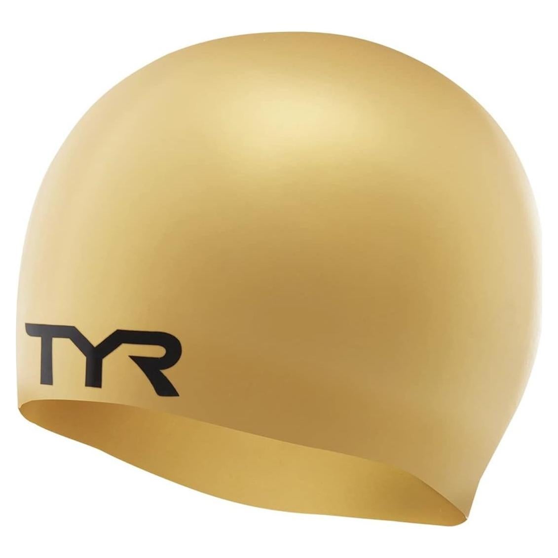 Gorra de Natación TYR Stealth-X Silicona Oro Unisex Adulto