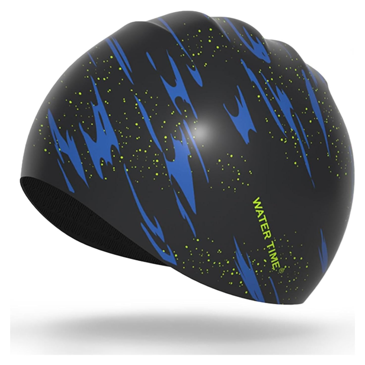 Gorro de Natación WATERTIME Silicona Azul Unisex