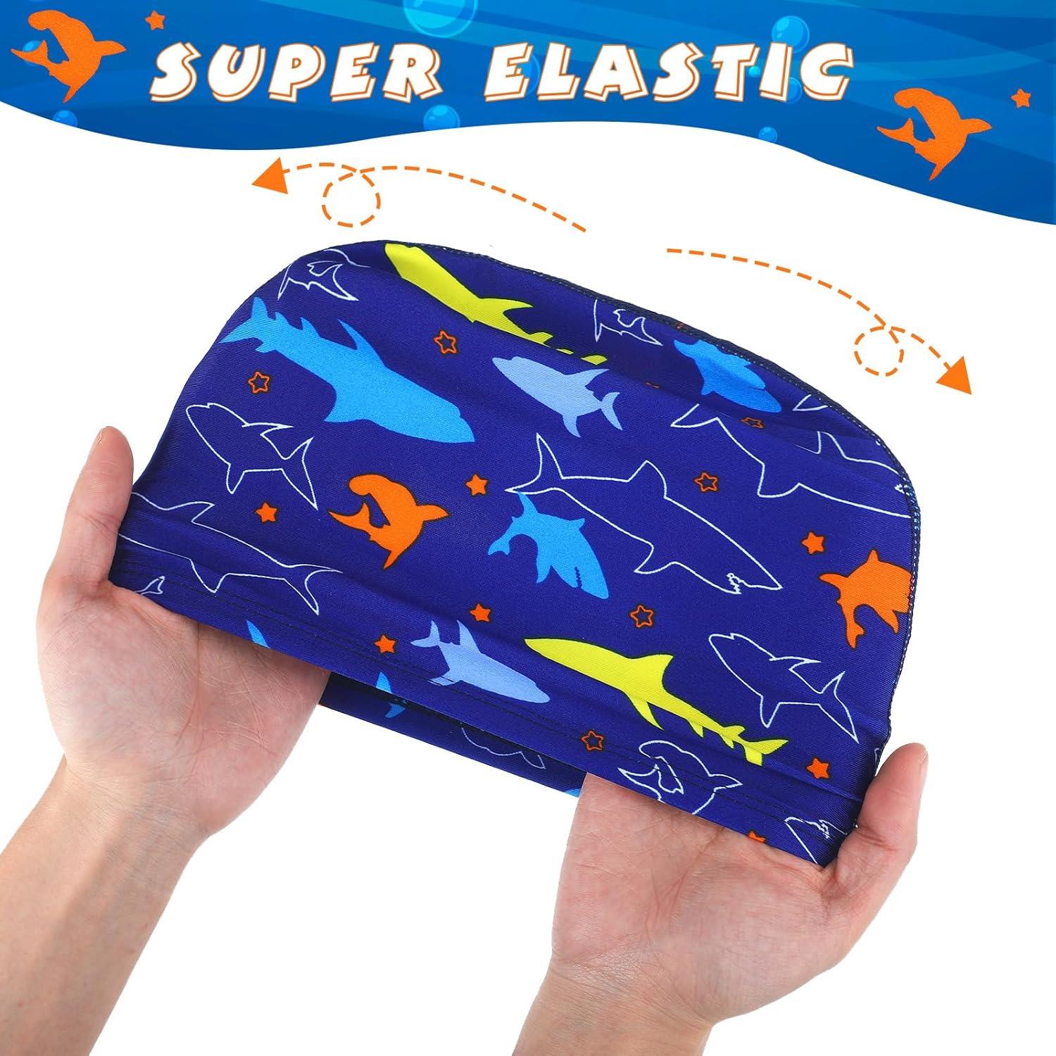 Gorras de Natación Geyoga para Niños 3 Piezas Poliester