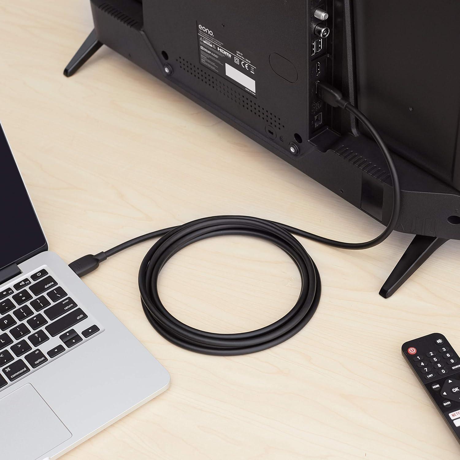 Cable HDMI Amazon Basics 3,05m 8K 48Gbps Ultra Alta Velocidad