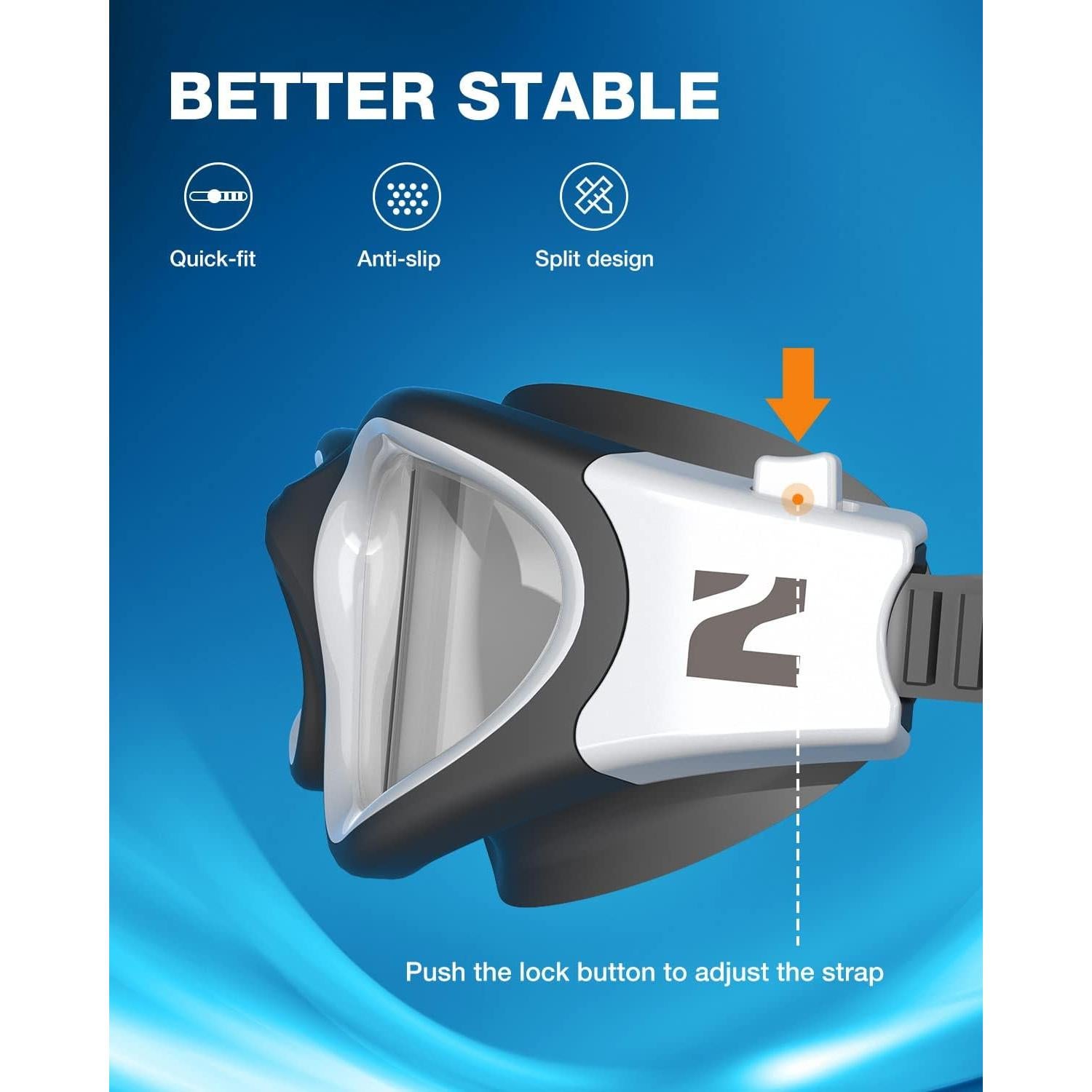 Gafas de natación ZIONOR G1 SE anti-vaho unisex