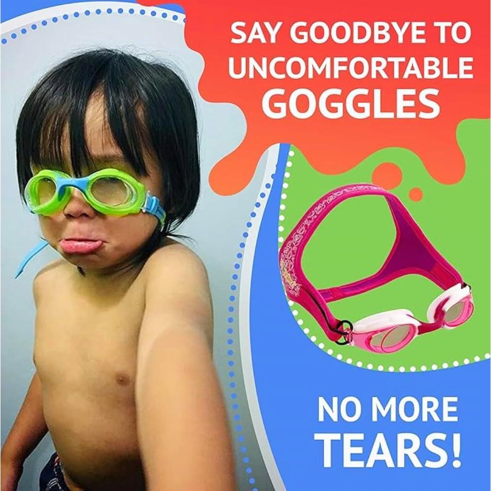 Gafas de natación antiempañantes Frogglez para niños 3-10 años