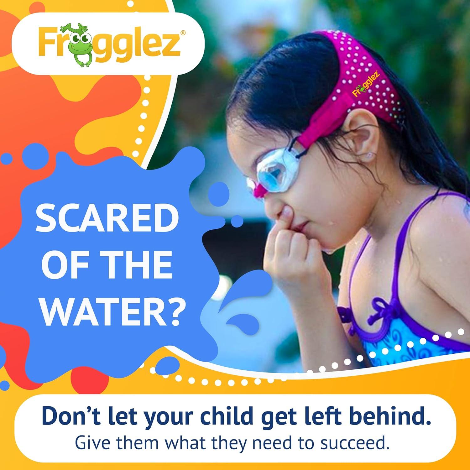 Gafas de natación antiempañantes Frogglez para niños 3-10 años