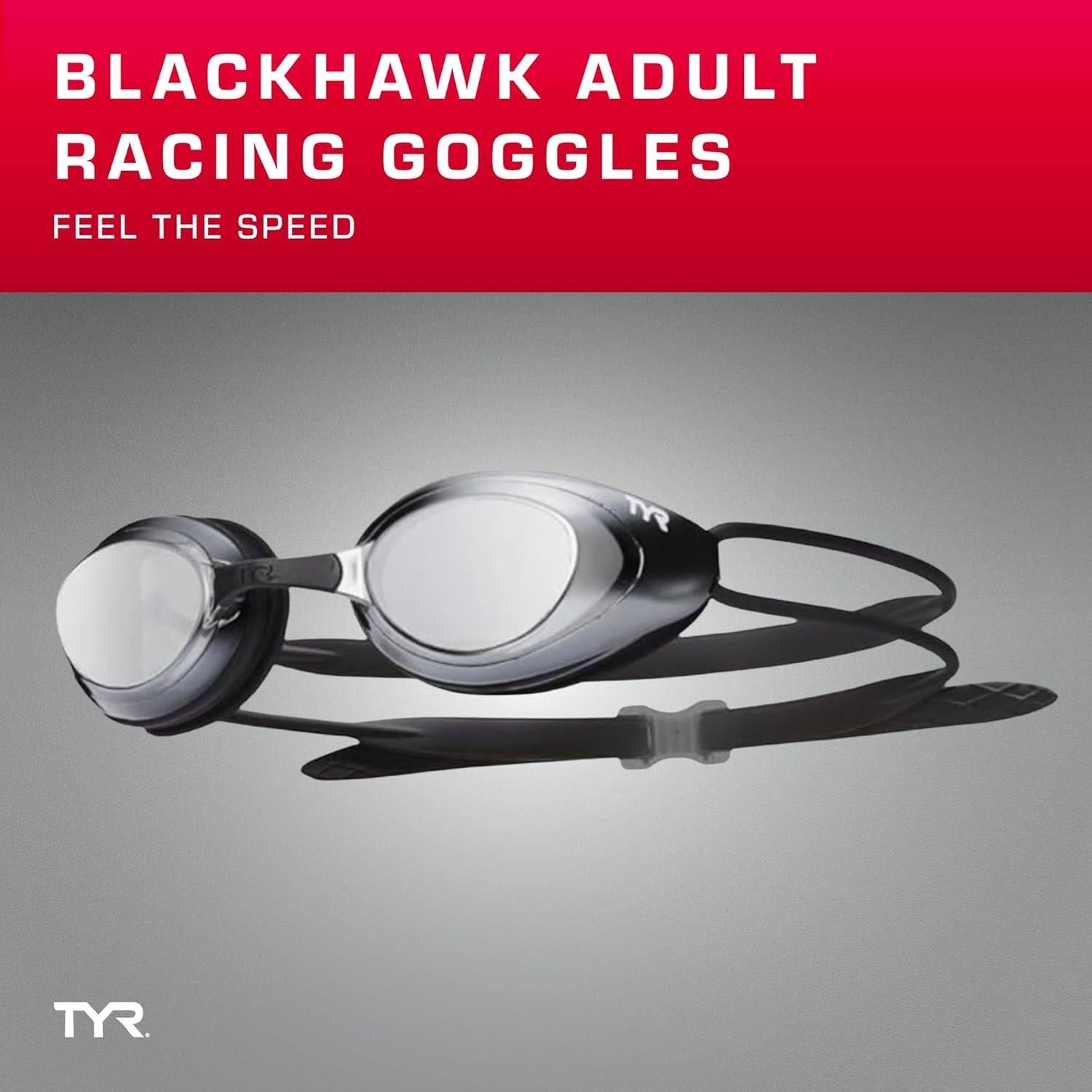 Gafas de natación TYR Blackhawk Racing Espejadas Arcoíris