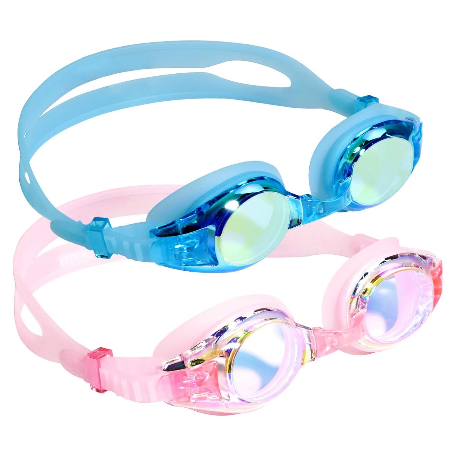 Gafas de Natación Aegend para Niños 4-16 Años Anti-Vaho UV