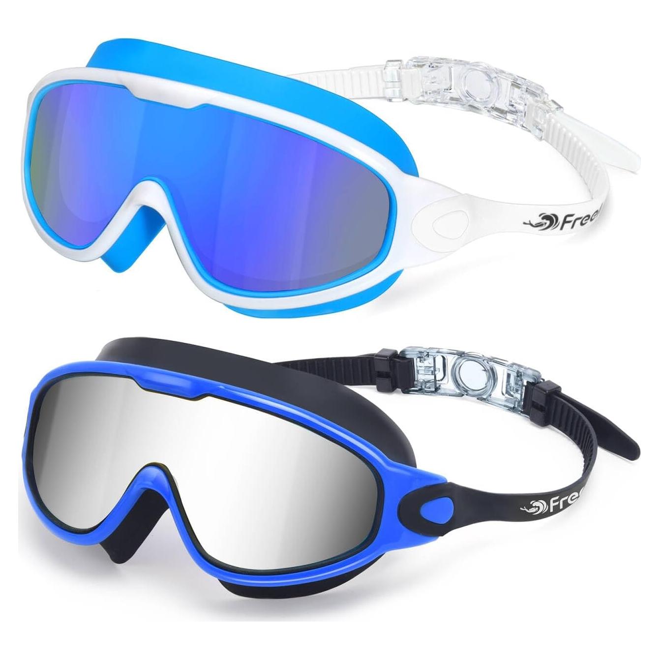 Gafas de Natación Freela 2 Pack Unisex Antiempañante UV